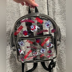 Fresno State Bulldogs Clear Backpack